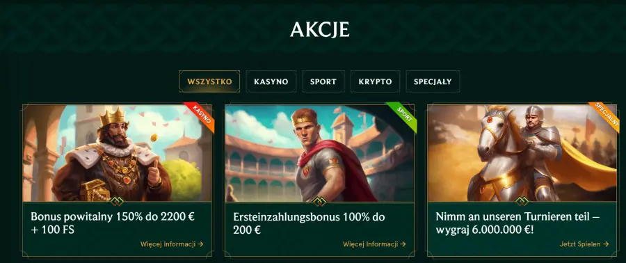 Casinia casino no deposit bonus code